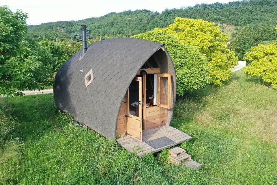 Ferienwohnung Un Jardin Sur La Colline Claveyson Exterior foto
